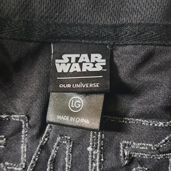 Our Universe Darth Vader Sith 77 Star Wars STITCHED Baseball Jersey Men's LG - Picture 6 of 7